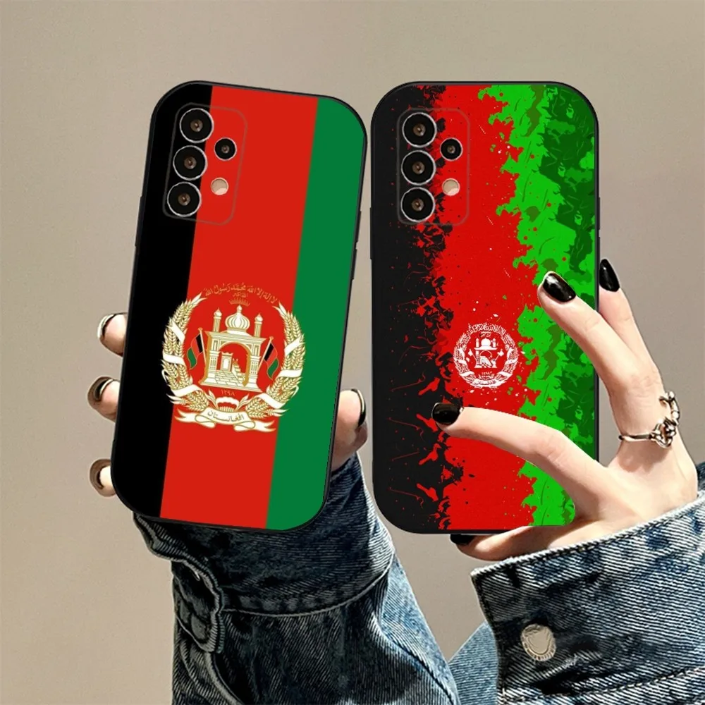 

Afghan Afghanistan Flag Phone Case For Samsung S24,23,23,22,30,21,10,9,Note20 Ultra,Lite,Ultra,5G,Plus,FE,Black Soft Case