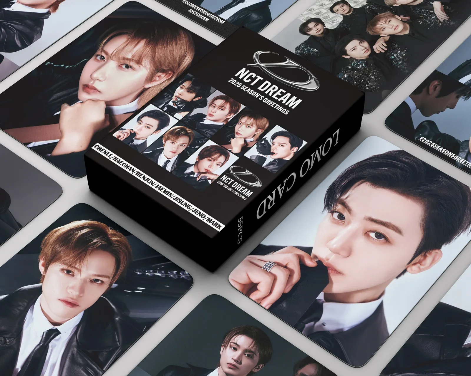 55Pcs/Set Idol Boy New Album DREAM Lomo Card 2025 GREETING Photocards Mark JENO ChenLe JAEMIN Jisung RenJun Fans Gift