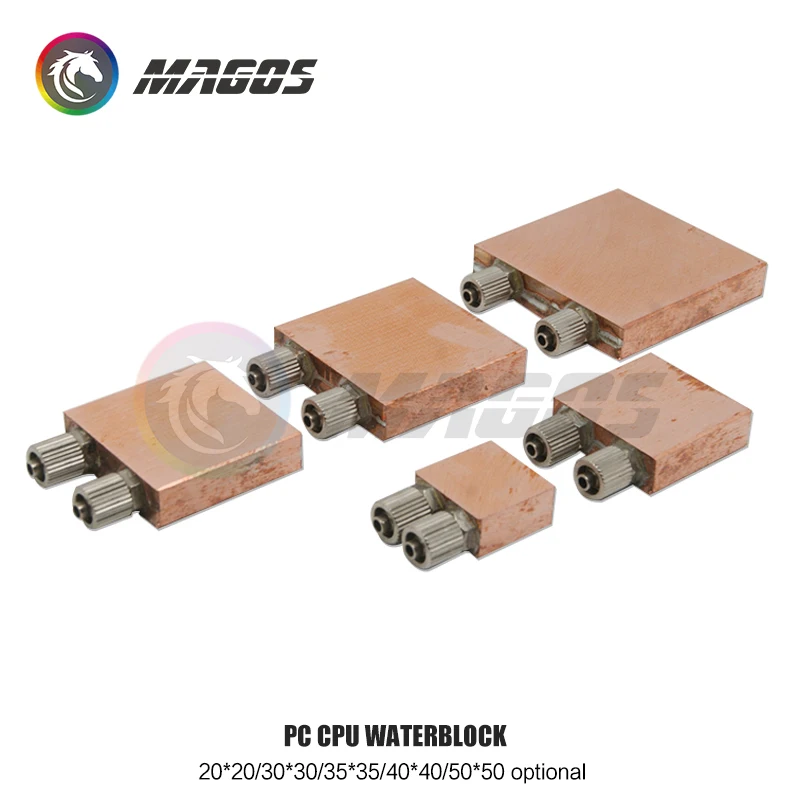 Laptop Watercooler CPU Block Heatsink Copper Radiator 40X40 30X30 50X50 TEC Industrial Refrigeration DIY MOD Part