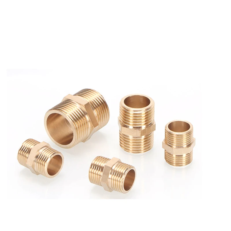 Brass Tube Fitting Quick Fit Adapter Male Thread 1/8\