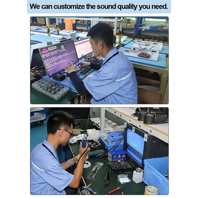 

High Quality-High Power DSP Bluetooth 5.3 Amplifier Board 8-18 Inch Trolley Speaker Outdoor Audio Amp Module Dual Channel 60W St