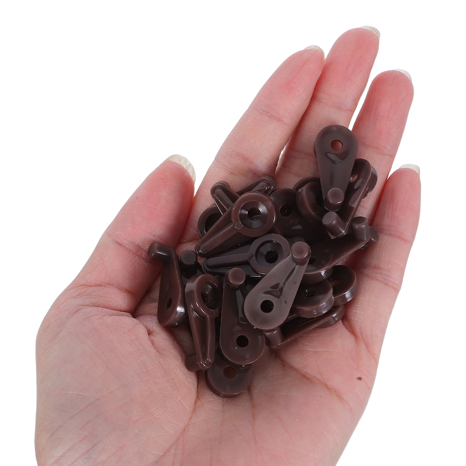 مجموعة مشابك التجنيب المكونة من 150 مجموعة، مشابك خزانة زجاجية لحامل المرآة، مشبك تثبيت الخزانة لتركيب مرآة حائط الحمام، #4