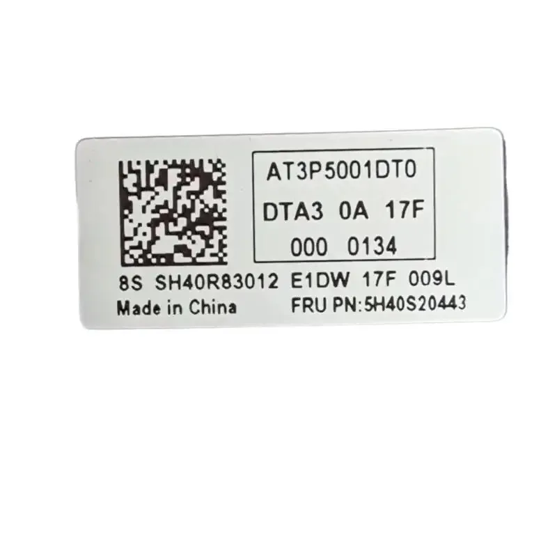 مبدد حرارة مروحة تبريد وحدة المعالجة المركزية الجديد لجهاز ThinkBook 15 G3 ACL 21A4 5H40S20443 5H40S20318 YY