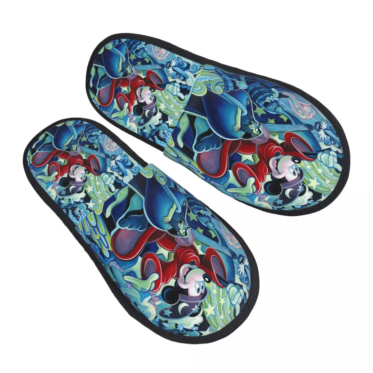 

Изготовленные на заказ фантазийные фильмы Микки Маус аниме музыкальные гостевые тапочки для отелей женские домашние тапочки