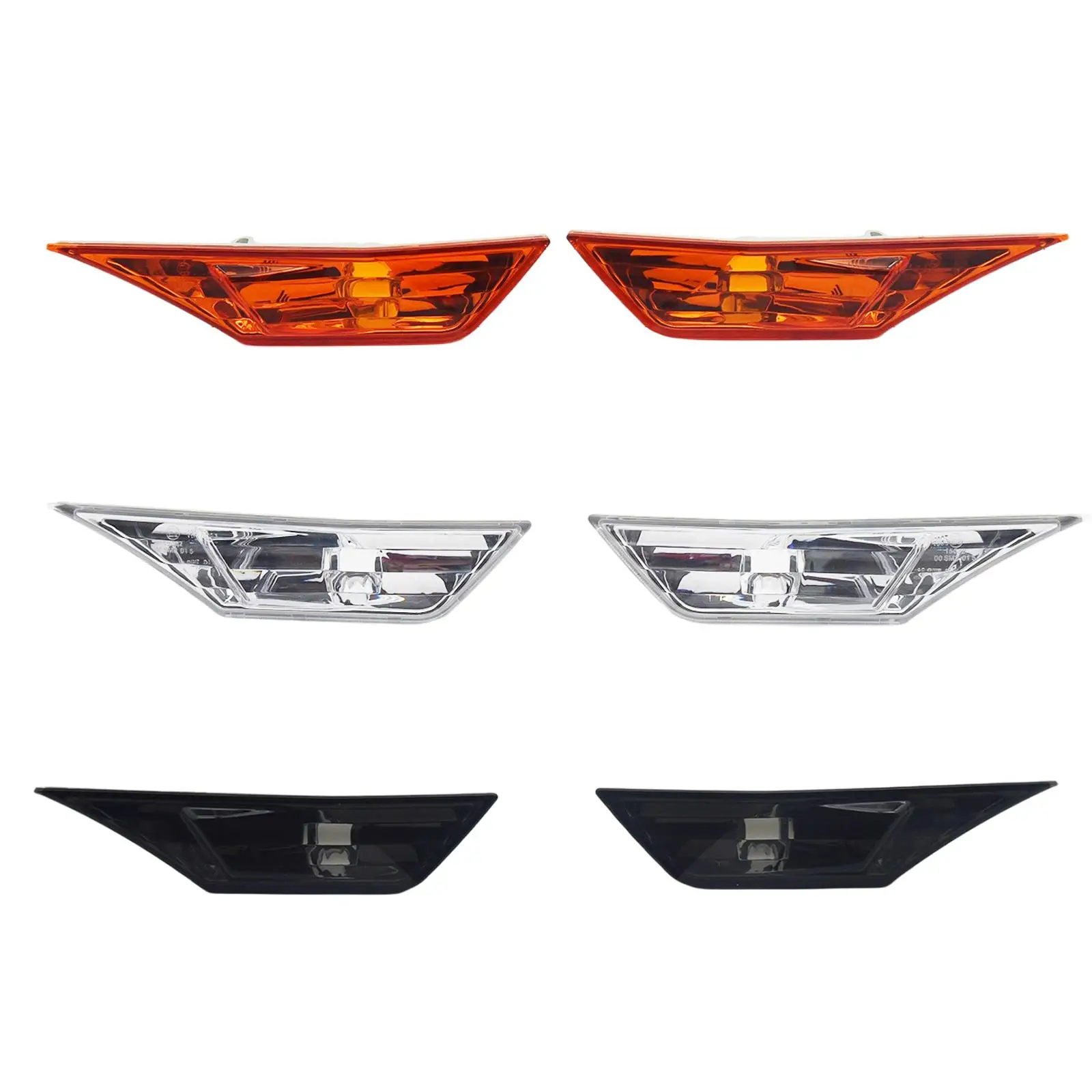 2Pcs Car Side Marker Lights 34300-Tet-H01 Fit for Honda Civic 2016-2020