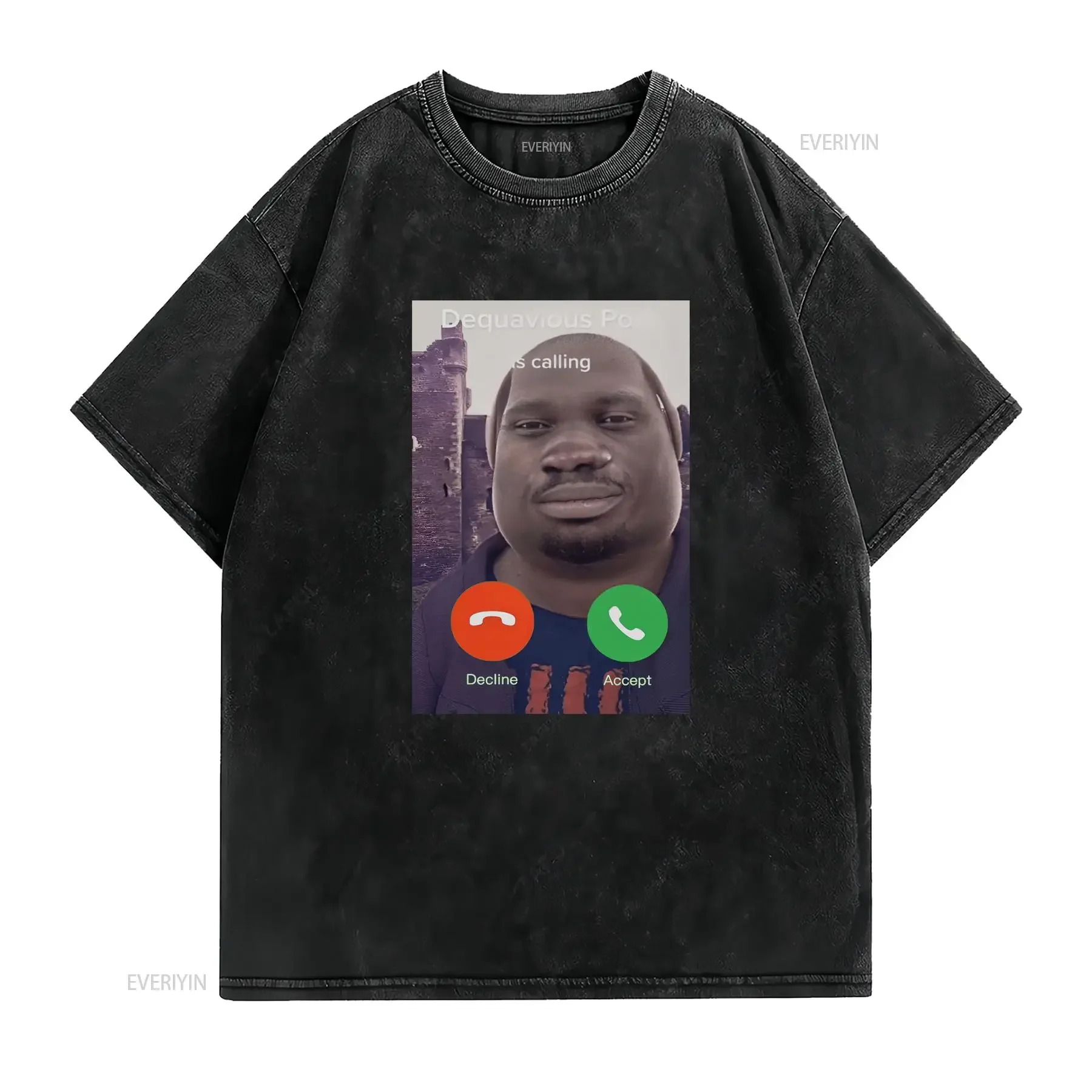 Daquavious Pork is Calling T Shirt Meme John Brainrot Pay Hilarious Humor vintage Washed Comfortable Versatile Stylish