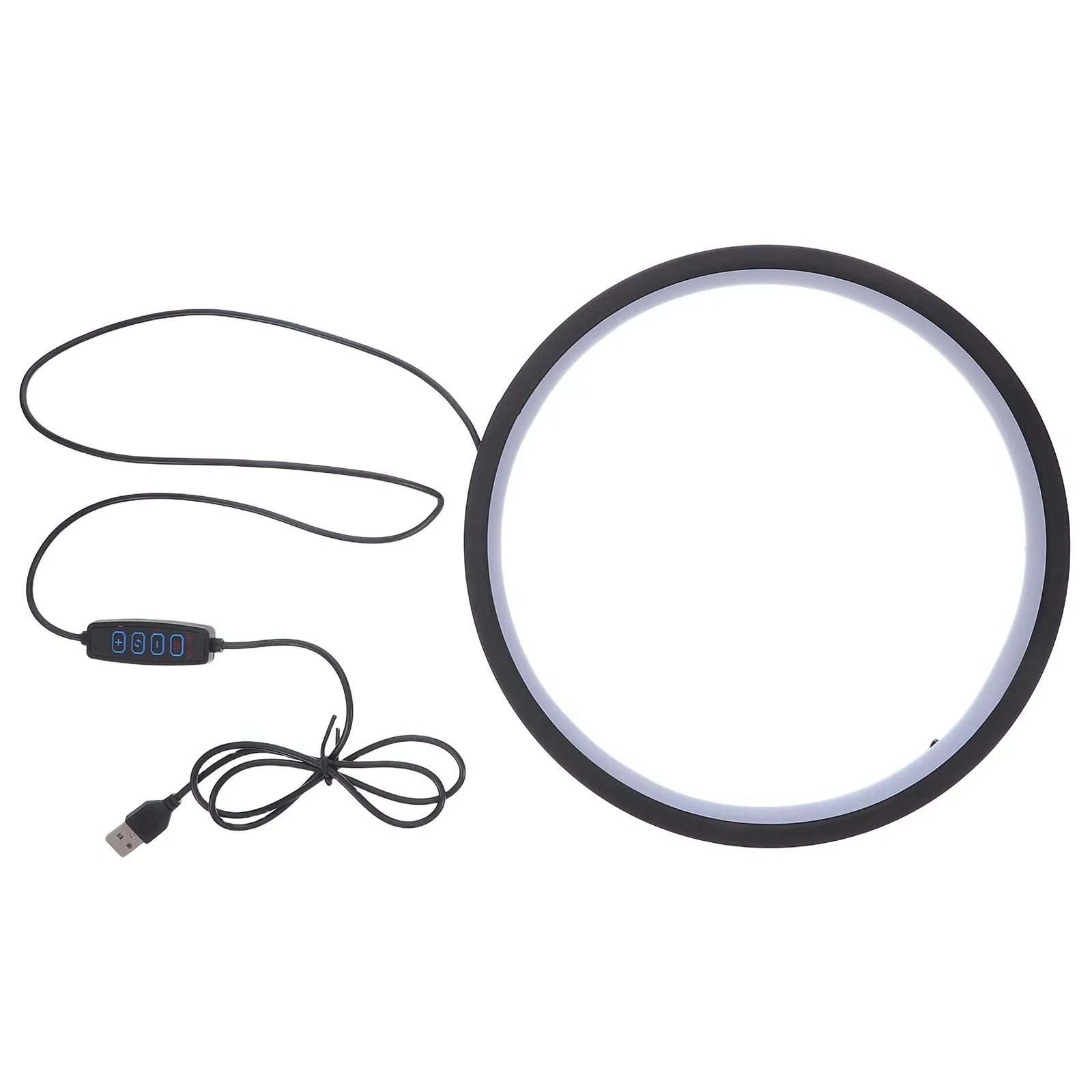 

LED Light Ring Waterfall Incense Burner Decorative Lamp Tabletop Aromatherapy Zen Meditation Ornament for Home Office Relaxation