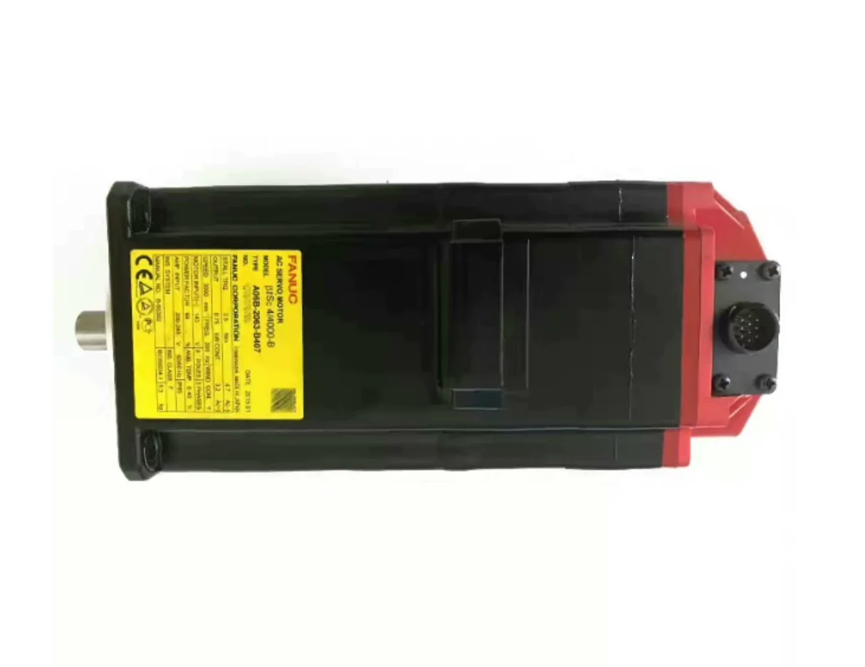 

A06B-2063-B407 Fanuc AC Servo Motor 12 Months Warranty A06B 2063 B407