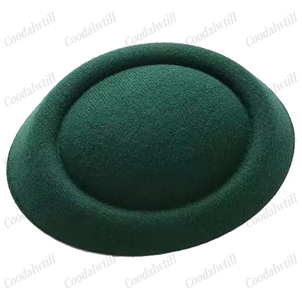 17*14CM Pillbox Fascinator Base For Child Women Party Show Hat DIY Hair Accessories Ladies Wedding Fascinators Hat Craft view 4