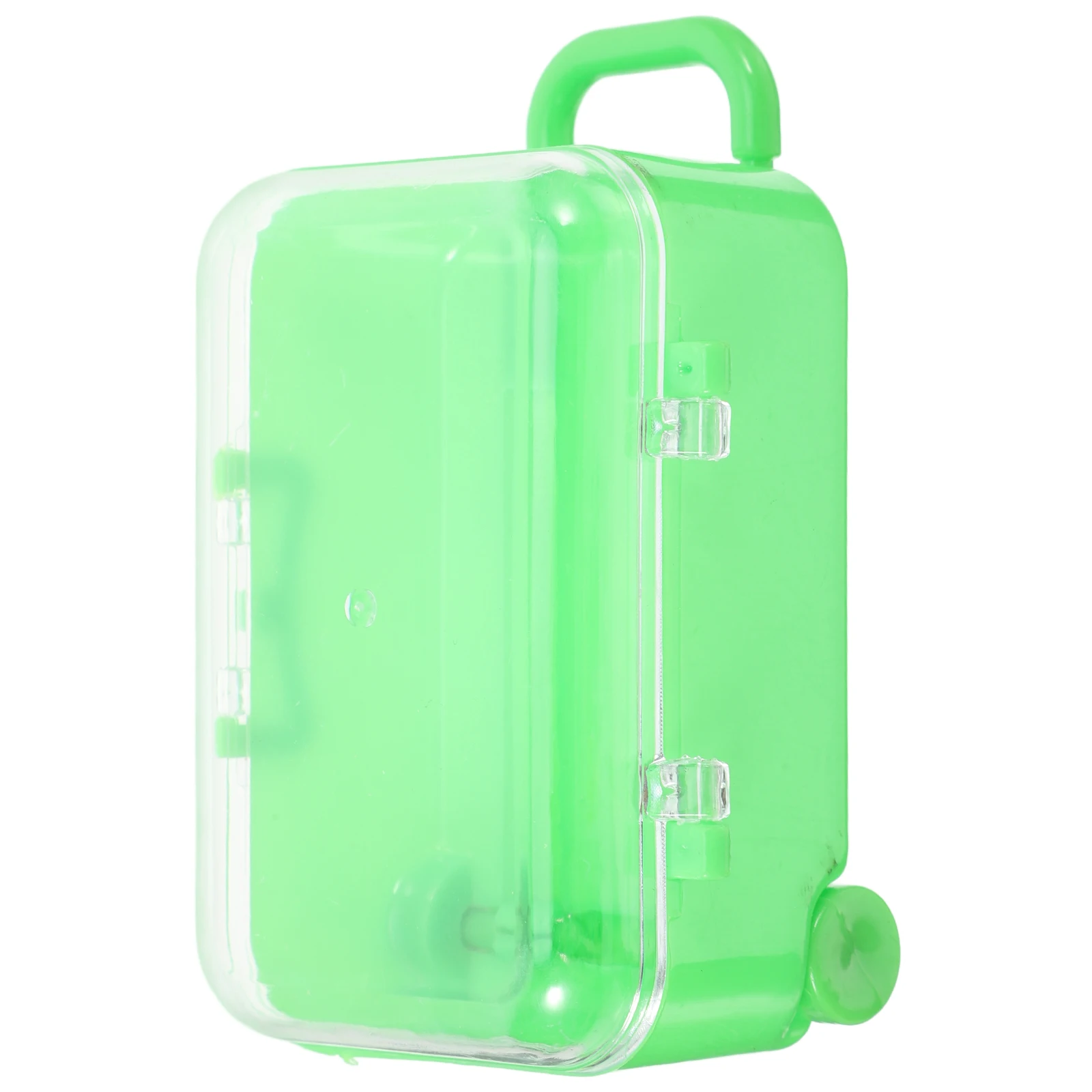 

12pcs Wedding C Mini Suitcase Party Favor Luggage Creative Design Lightweight Durable Plastic Packaging