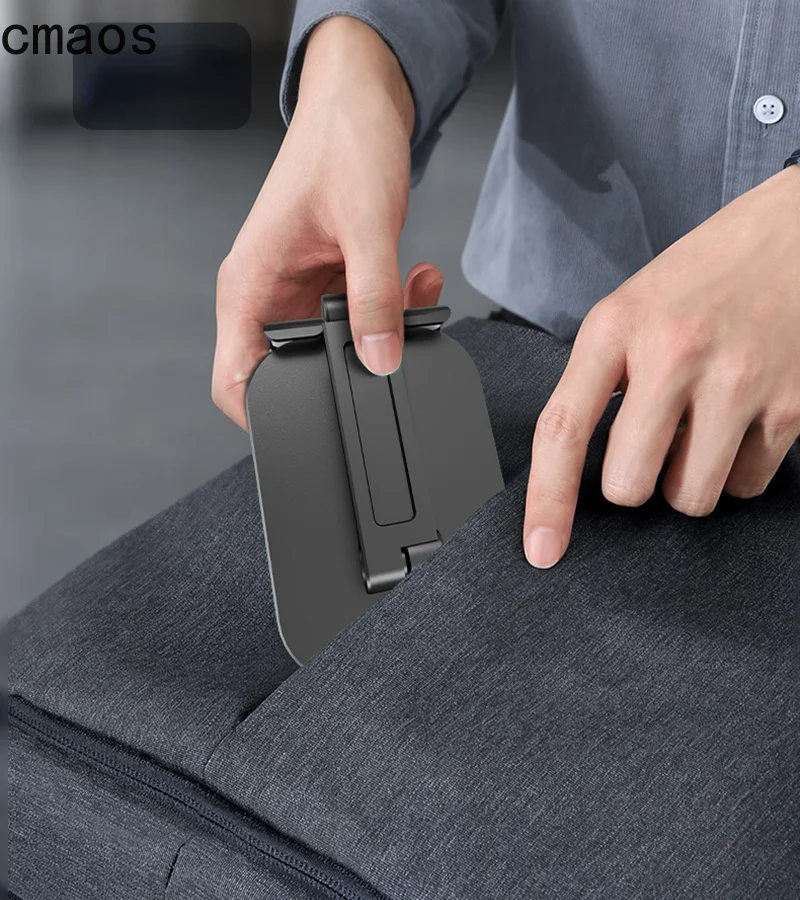 Support de bureau pliable pour téléphone portable, support réglable pour smartphone, iPhone, iPad, tablette, table flexible, 3 spams