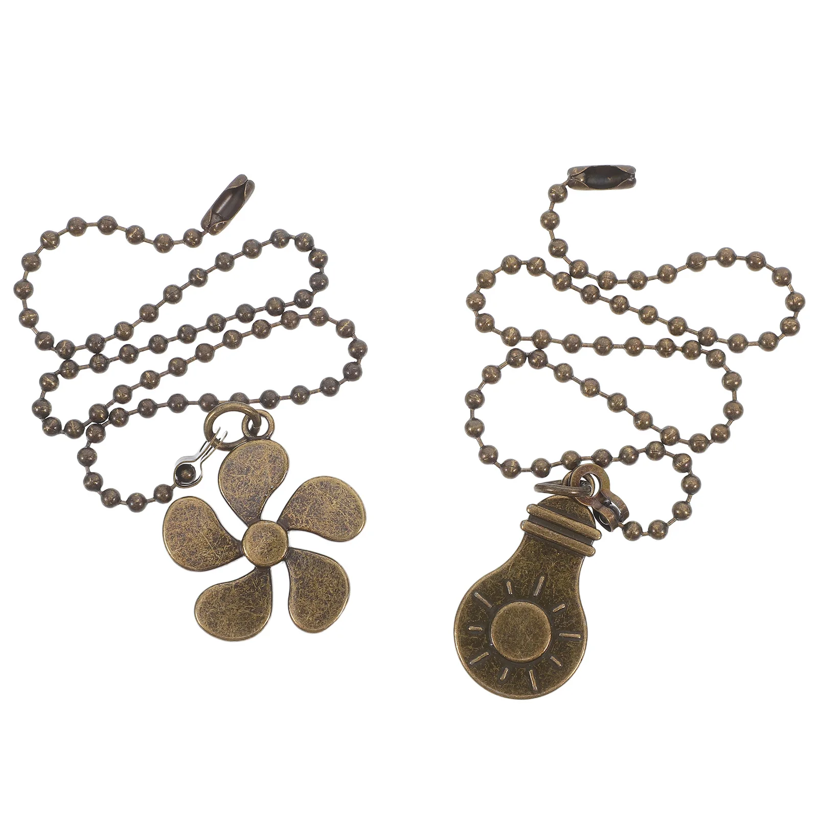 

2 Pcs Rope Danglers Ceiling Ceiling Extension Extension Decorative Fan Pull Chains Decorative Fan Danglers Pendant Chains