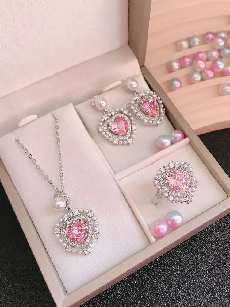 Gongying Pollen Love Shell Bead Design Set Ladies Princess Video Set