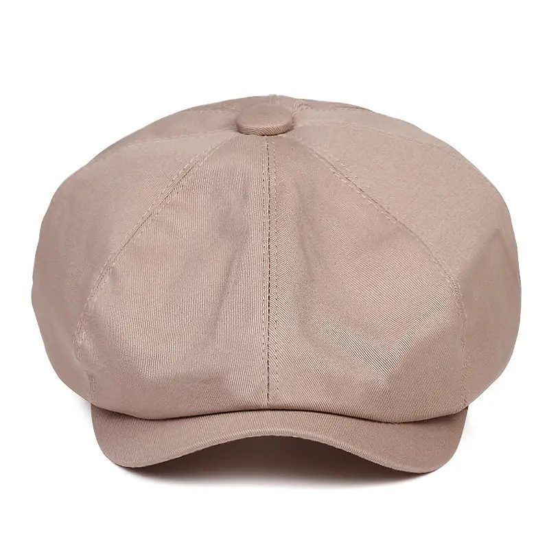 Newsboy-Hüte für Herren, flache Kappe, Baumwolle, verstellbar, atmungsaktiv, Irish Cabbie Ivy Driving Hunting Hat – Detail 5