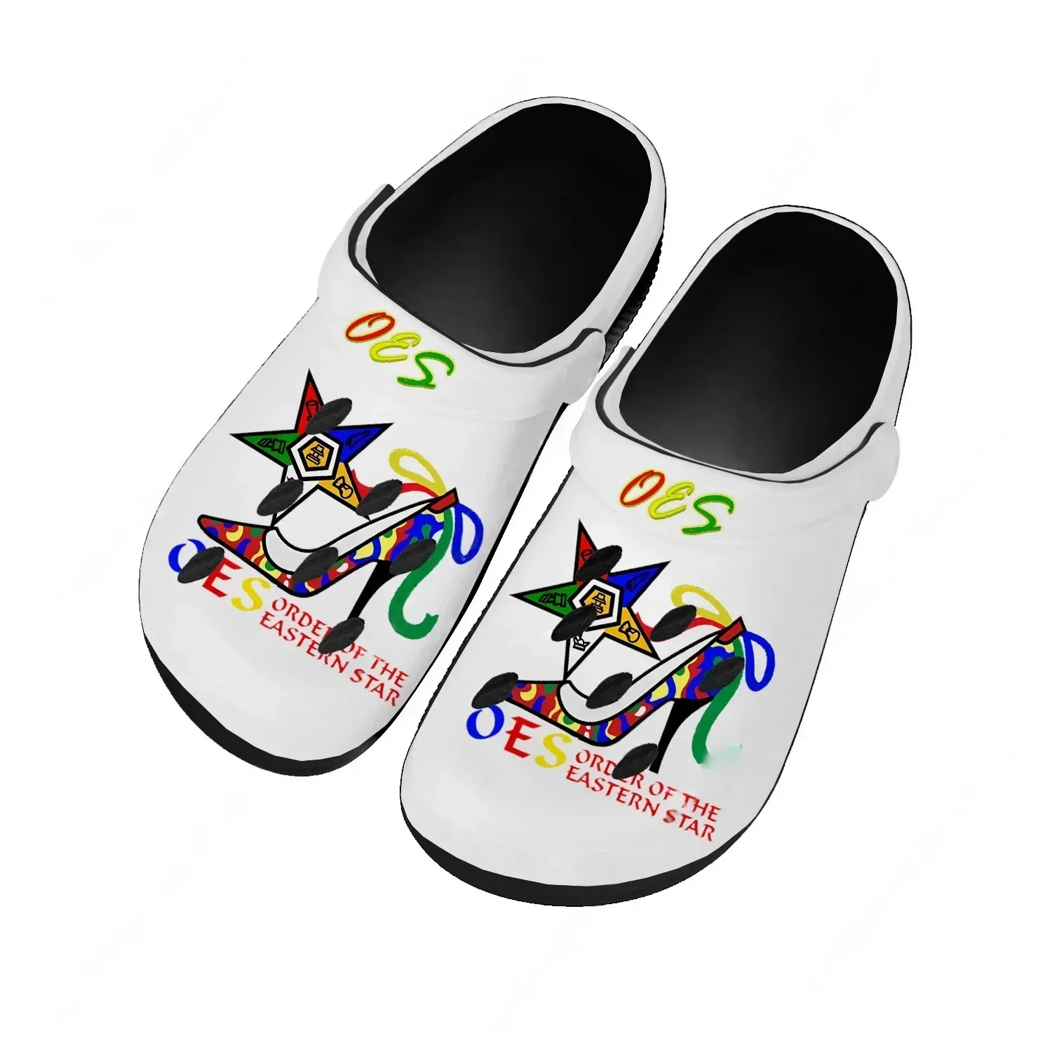 OES New Order of The Eastern Star Sisterhood Water Shoes Mens Womens Home Garden Clogs Customizd Sandals Beach Hole Slippers