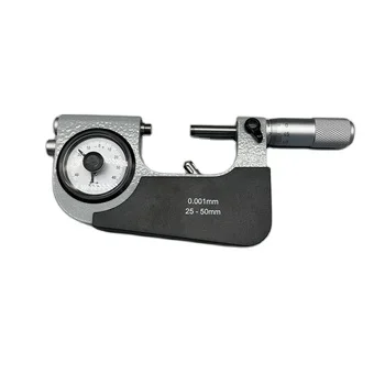 Inside Outside Electronic Normal Size for Measuring Indicating 25-50mm Indicator Dial Snap Micrometer