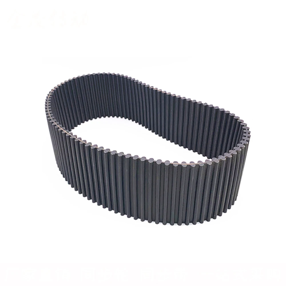 1PCS DA S8M Double Side Tooth Timing Belt Rubber Closed Loop Synchronous Belt Width 15/20/25/30/40/50mm Perimeter 1096mm-1760mm