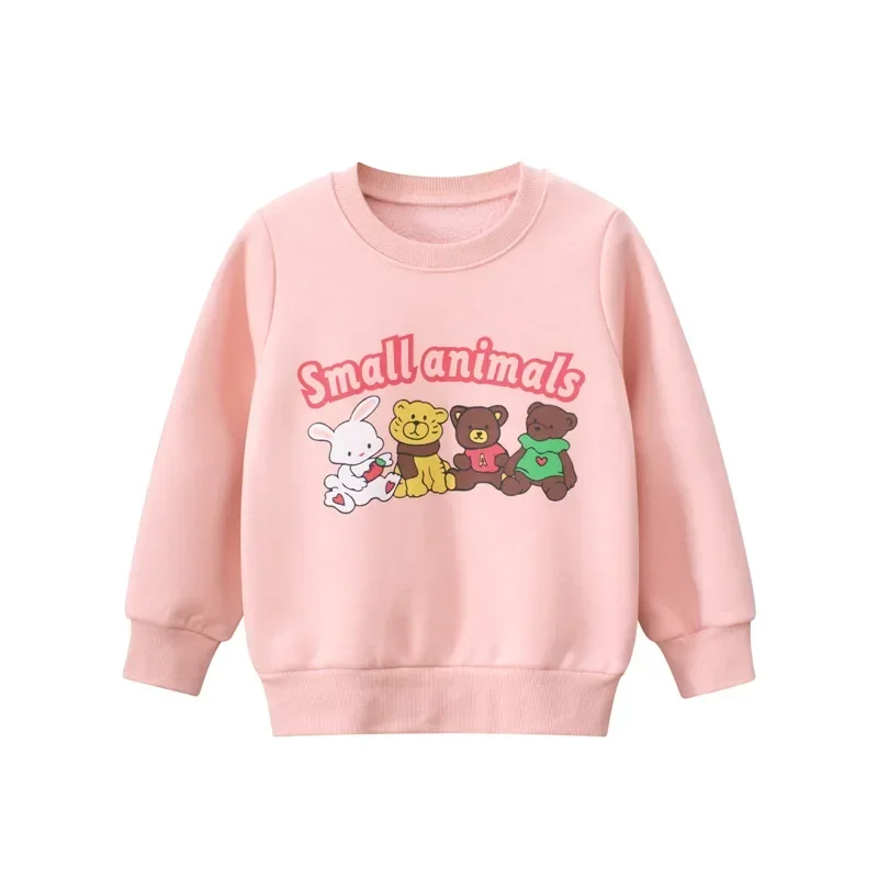 

1-9T Toddler Kid Baby Girl Autumn Winter Clothes Long Sleeve Pullover Top Infant Sweatshirt Elegant Cute Childrens Hoodies