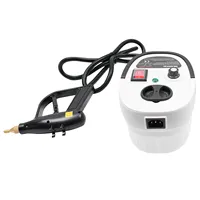 2500W Steam Cleaner with 3 Bar Pressure, Multiple Brush Attachments, Extension Rod, and EU Plug for Home and Kitchen Cleaning