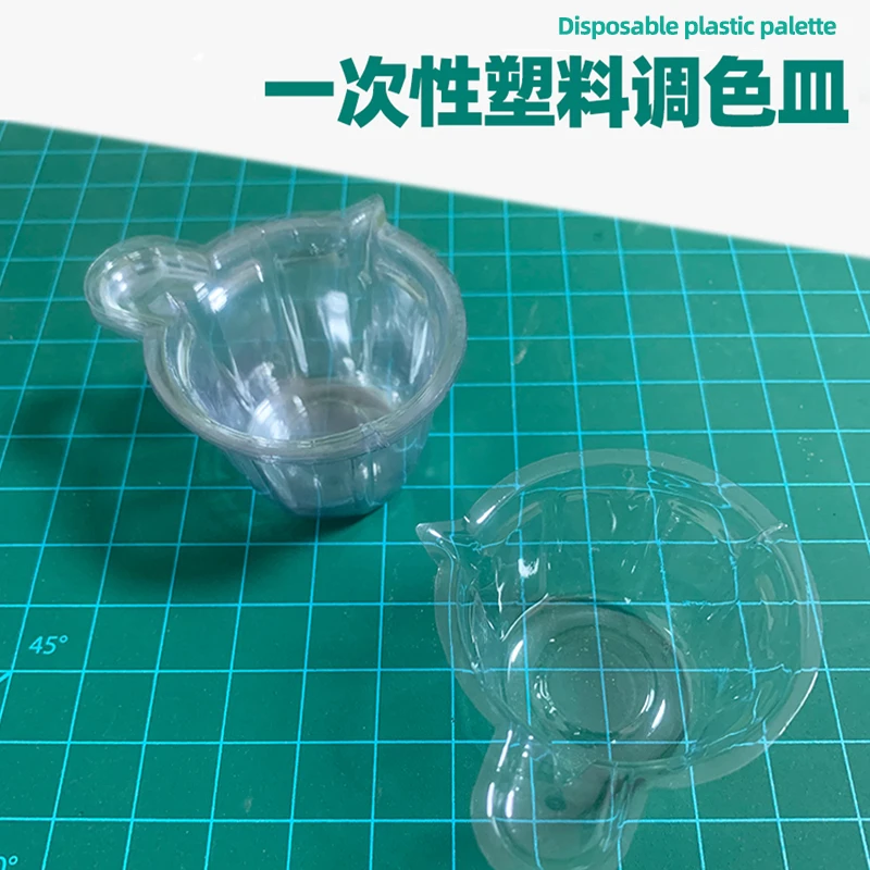 

Color Dish Color Mixing Cup For Coloring Purposes Disposable With Pointed Nose 10 Pieces Per Pack Model Accessories 100 of them