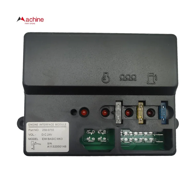 

258-9755 Engine Interface Control Module For Wilson EIM Speed Controller Governor Generator Basic 24V 258-9753