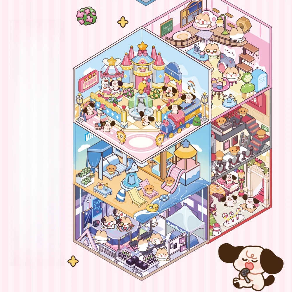 

Новая 3D пейзажная наклейка, книга, милая капибара, домашнее животное, миниатюрные наклейки для сцены, сделай сам, 10 сцен, карманный комплект сцен, подарки на день рождения