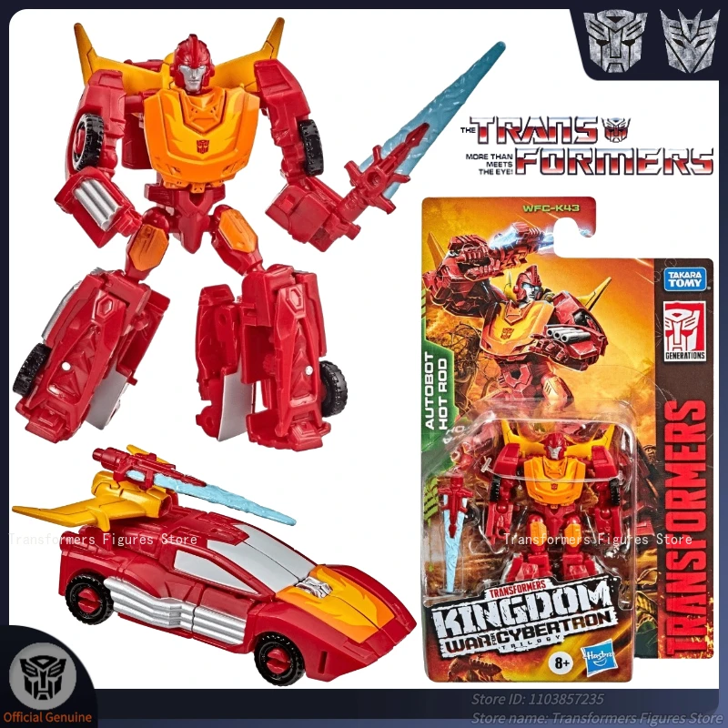 Auf Lager Transformer G Serie WFC-K43 Hot Rod G1 Film Cartoon Action Figure Anime Beweglichen Roboter Beliebte Sammeln Spielzeug Geschenke