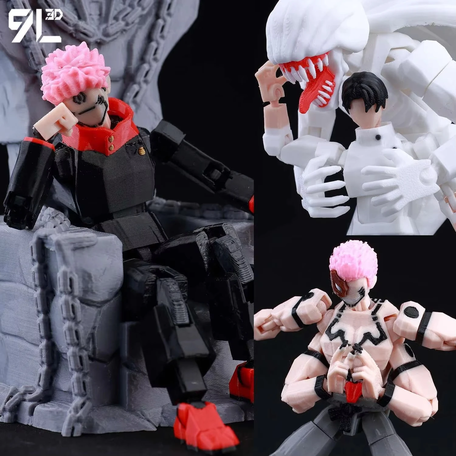 9L3D Printed Lucky Dummy 13 Jujutsu Kaisen Gojo Satoru Toji Yuji