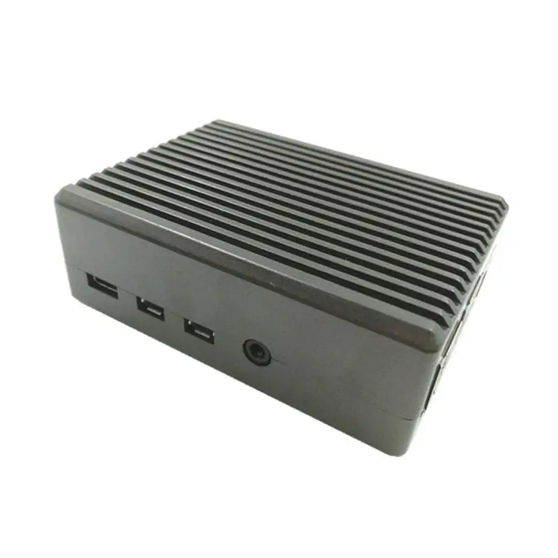 ~Latest Model Aluminum Alloy Case For Raspberry Pi 4 Metal Shell Passive Cooling Enlosure Case For Raspberry Pi 4 Model B