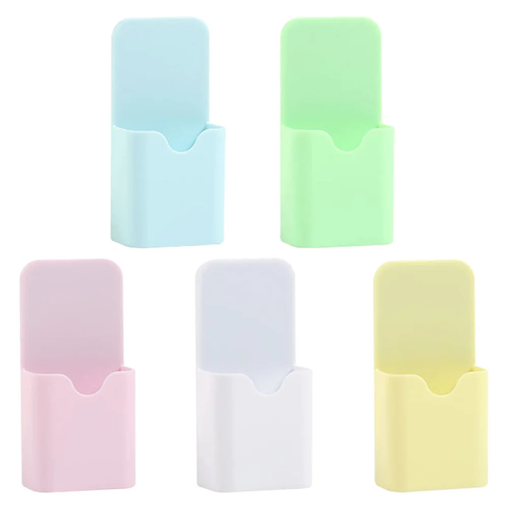 

5 Pcs Marker Holder Magnetic Organizer School Nice Cups for Whiteboard Pen Chalk Storage Mini Home