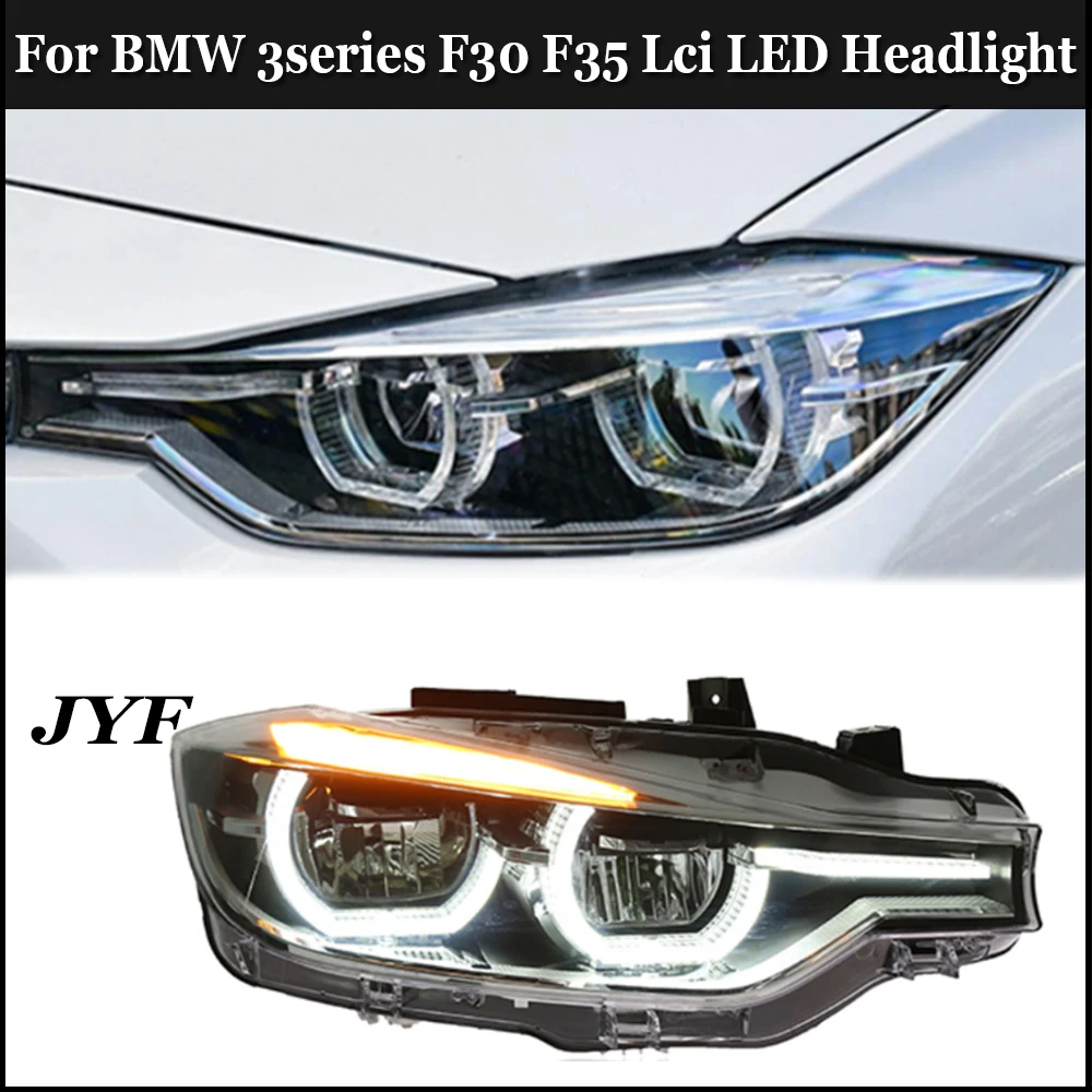 

Head Light Accessories For BMW 3 Series 320i 330i 340i F30 F35 LED LCI Car Headlight Steering High And Low Beam Plug And Play