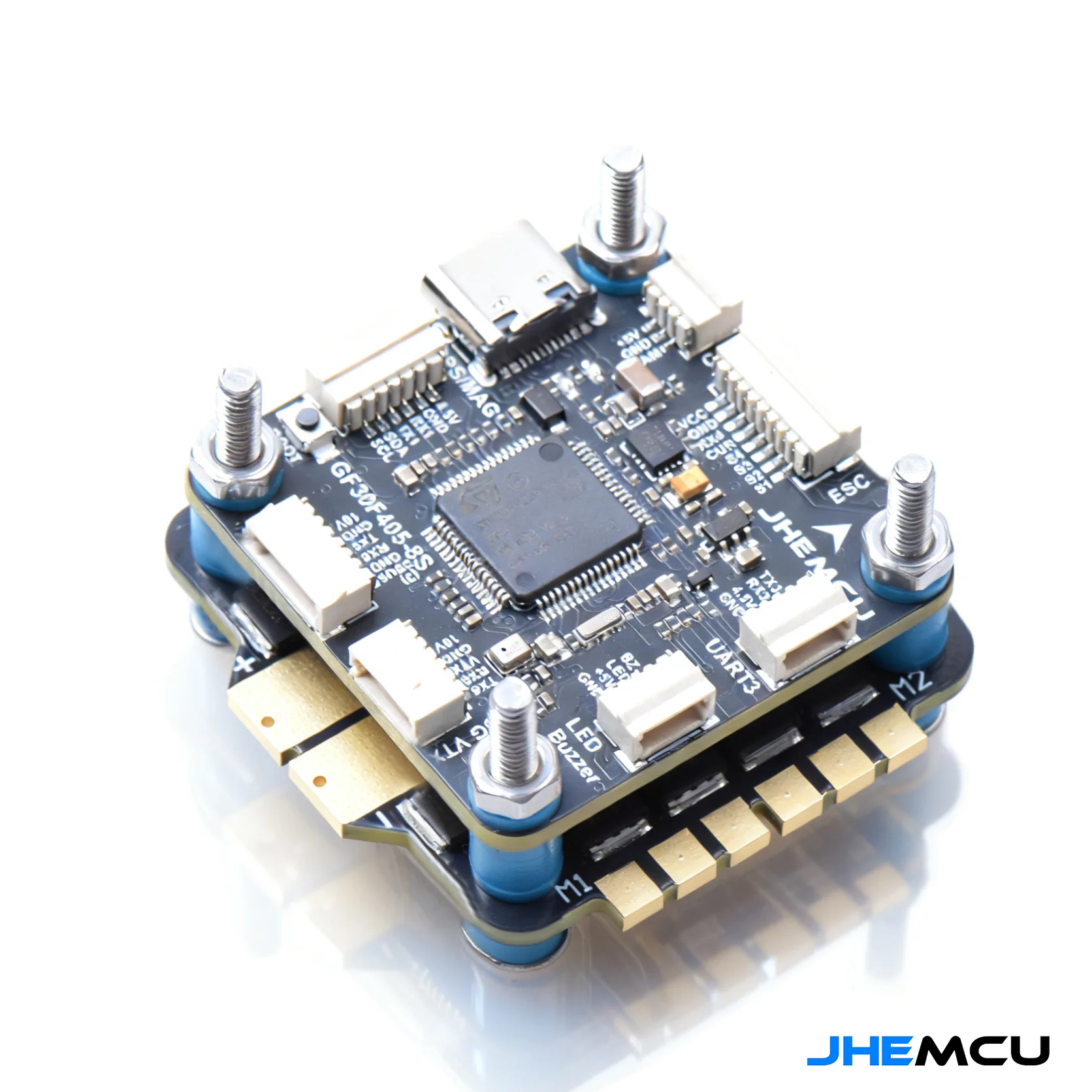 JHEMCU Jinhang F405 flight control 8S AM32 80A 32-bit ESC drone FPV crossing machine flying tower