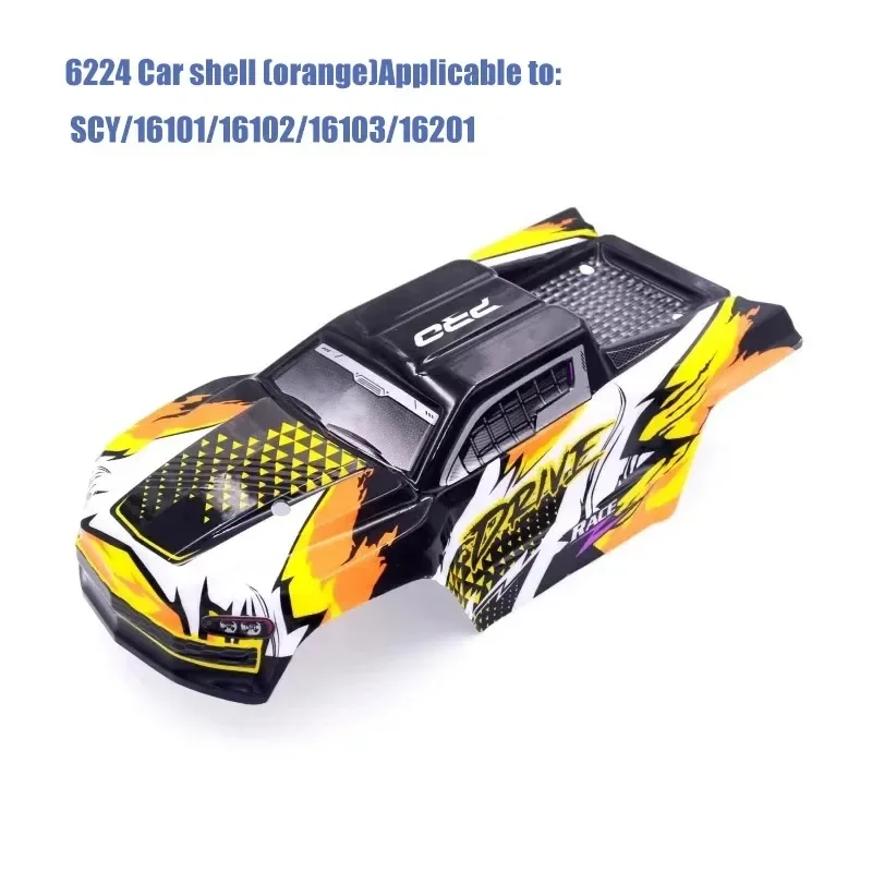 アップグレードされた金属製スペアパーツモデル 4WD/オリジナルスペアパーツ 6312 6313 6314 SCY 16101 16102 16103 16201 16101 Pro RC カー 1:16 ブルー