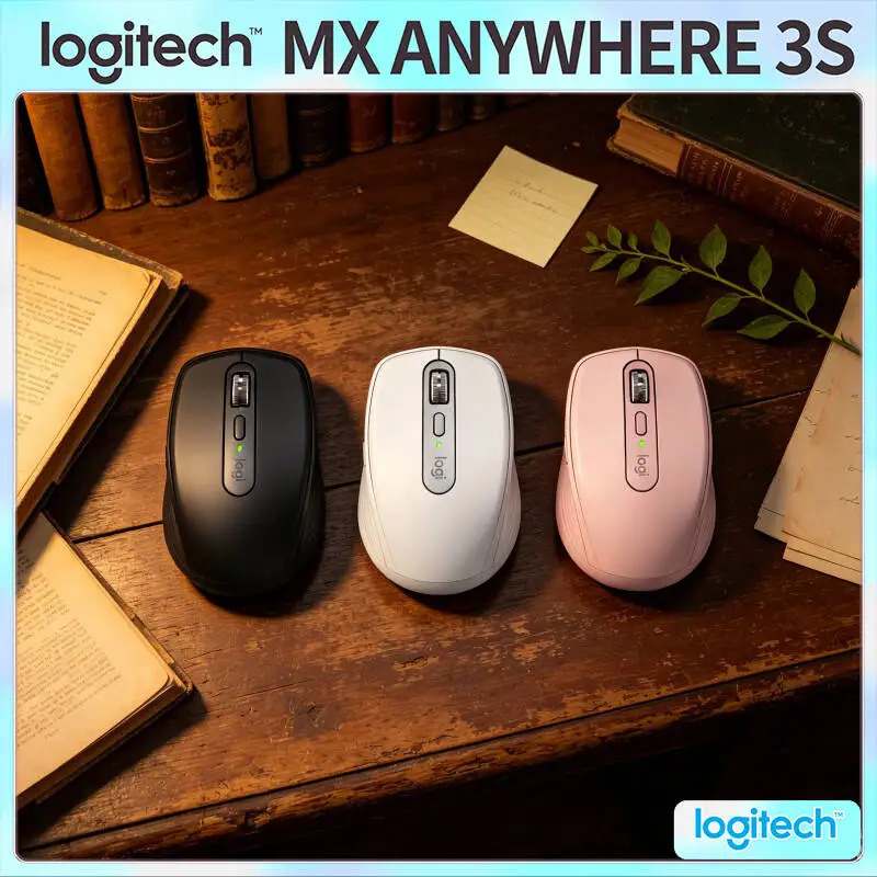 

Office MX Anywhere 3S Mouse - 8000 DPI, Hyper-Scroll Wheel, Fast Charge, Ideal for Electronics Distributor Stock Check Routine