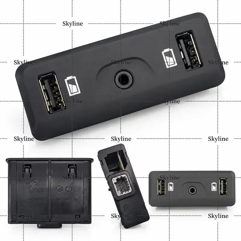 Car Connector USB Adapter Charger 280237588R For Renault Megane Kadjar Talisman Espace Scenic Koleos
