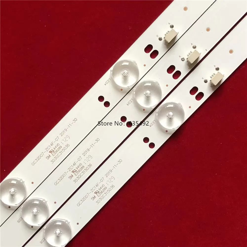 30PCS LED Strip GC32D07-ZC21FG-09 GC32D07-ZC14FG-07 For 32PFF5101/T3 32PHF3559/T3 32PFF3058/T3 LED-32B900V LE32E7900 LE32A1138