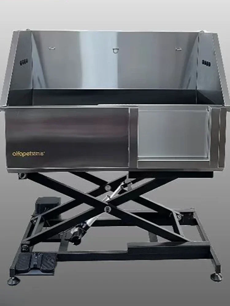 

Pet Shop Electric Lifting Stainless Steel Bathtub Dog Washing Pool Pet Dog Washing Pool Thickened Dogs and Cats