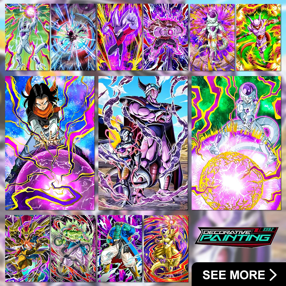 

Anime Dragon Ball Poster Final Form Frieza Canvas Paintings Super Saiyan Goku Wall Art Super Speed Dyspo Home Decoration Picture