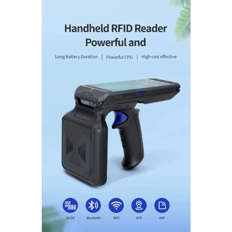 

Android 13 RFID UHF Data Collector Octa-Core Mobile Digital Keyboard Smartphone Mobile Computer Android Pda Barcode Scanner