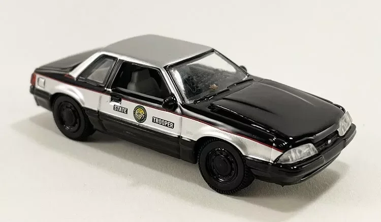 GREENLIGHT 1993 Mustang SSP North Carolina Highway Patrol NEW 1:64 diecast model