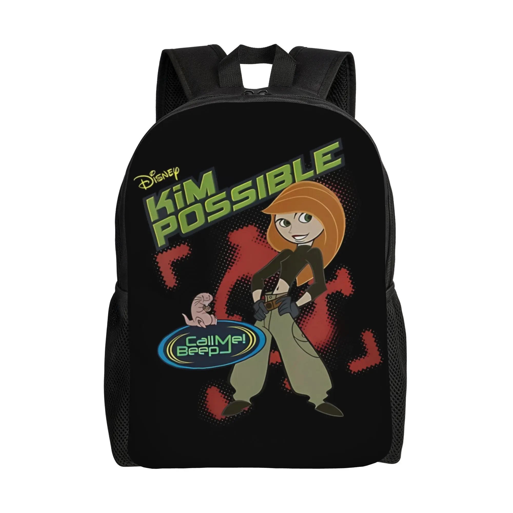 

Kim Possible Backpack Back to school season Cartoon Kids Cartoon Movies Kawaii Backpack
