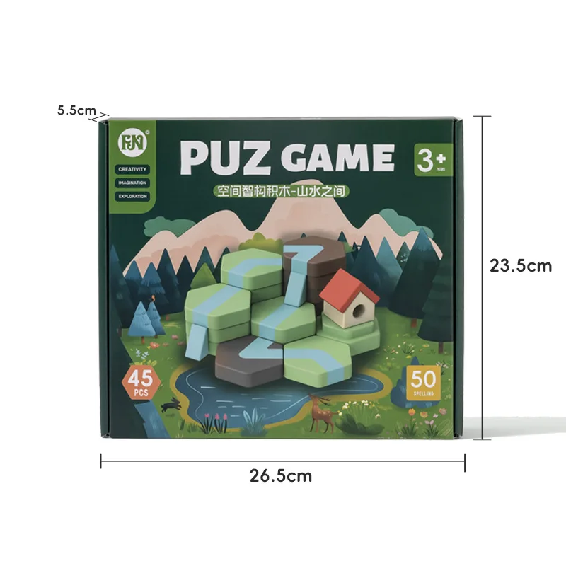 Quebra-cabeça infantil, blocos de construção de partículas grandes, montagem de brinquedos, espaço, estrutura inteligente, multifuncional, pensamento lógico, presentes