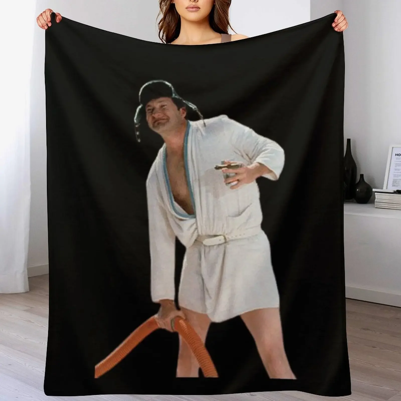 

Cousin Eddie Throw Blanket halloween Plaid Moving wednesday Blankets