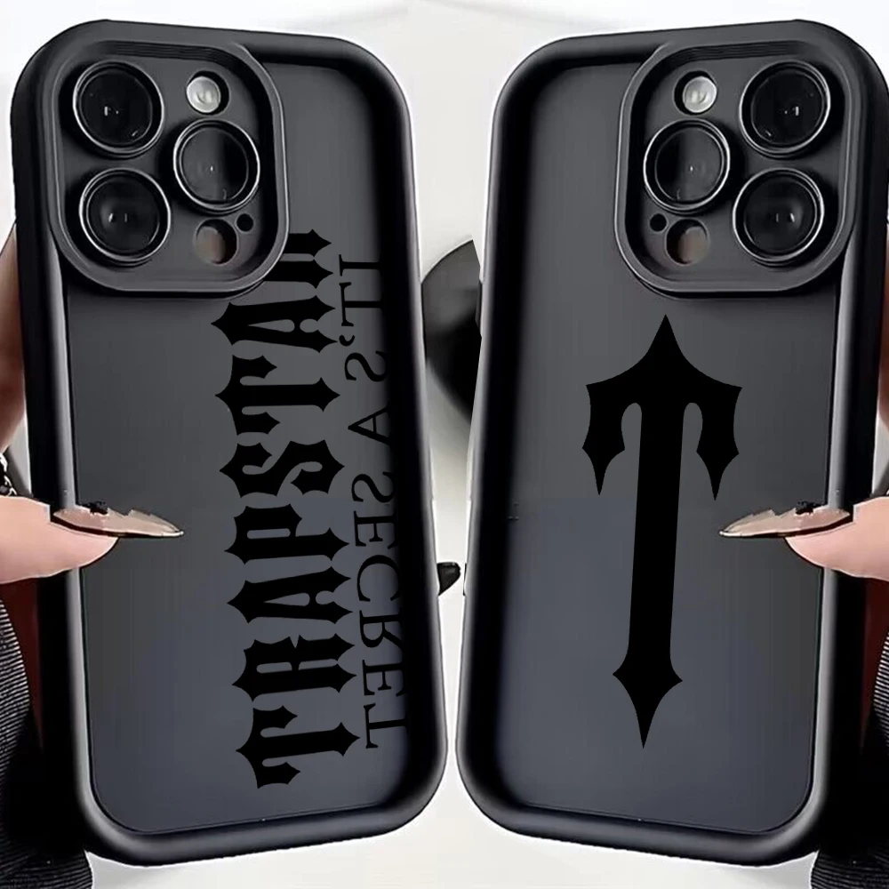 Funda Protectora para Teléfono Hot Trapstars, Compatible con iPhone 17e, 17, 16e, 16, 15, 14, 13, 12, 11, Air, Pro, Max, Mini, XR, XS, X, 7, 8, 6, 6s Plus, Carcasa Trasera Suave de TPU