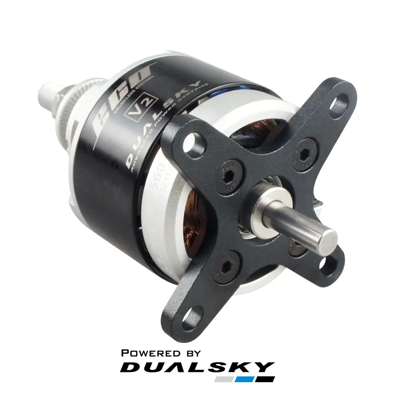 DUALSKY ECO-C V2 Series ECO4120C 350KV 430KV 500KV 560KV Brushless Outrunners Motor for Popular 70E F3A,3.6kg F3D Aircraft