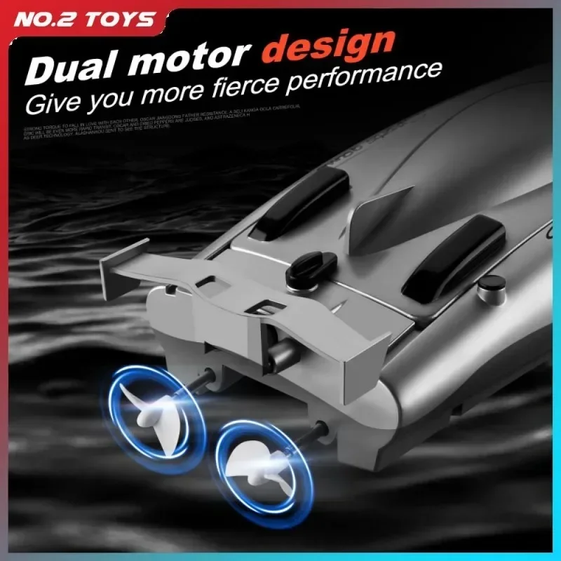 Profesional 805 2,4G RC barco de carreras de alta velocidad impermeable doble Motor Control remoto lancha rápida regalos juguetes para niños