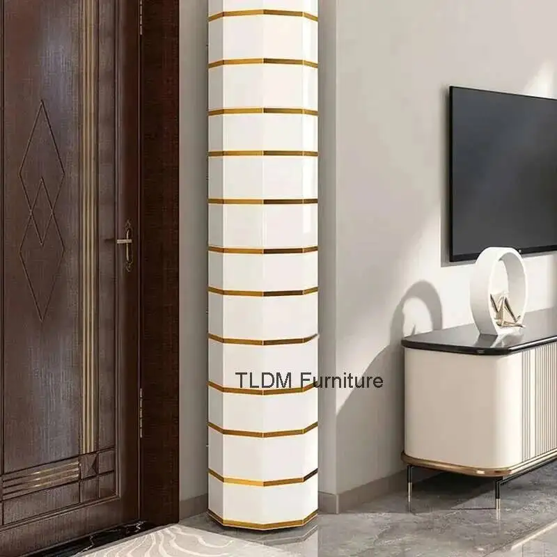 خزائن الأحذية الدوارة الأمريكية أثاث غرفة المعيشة رفوف الأحذية متعددة الوظائف مدخل المنزل منظم الأحذية المستديرة الضيقة للغاية #4