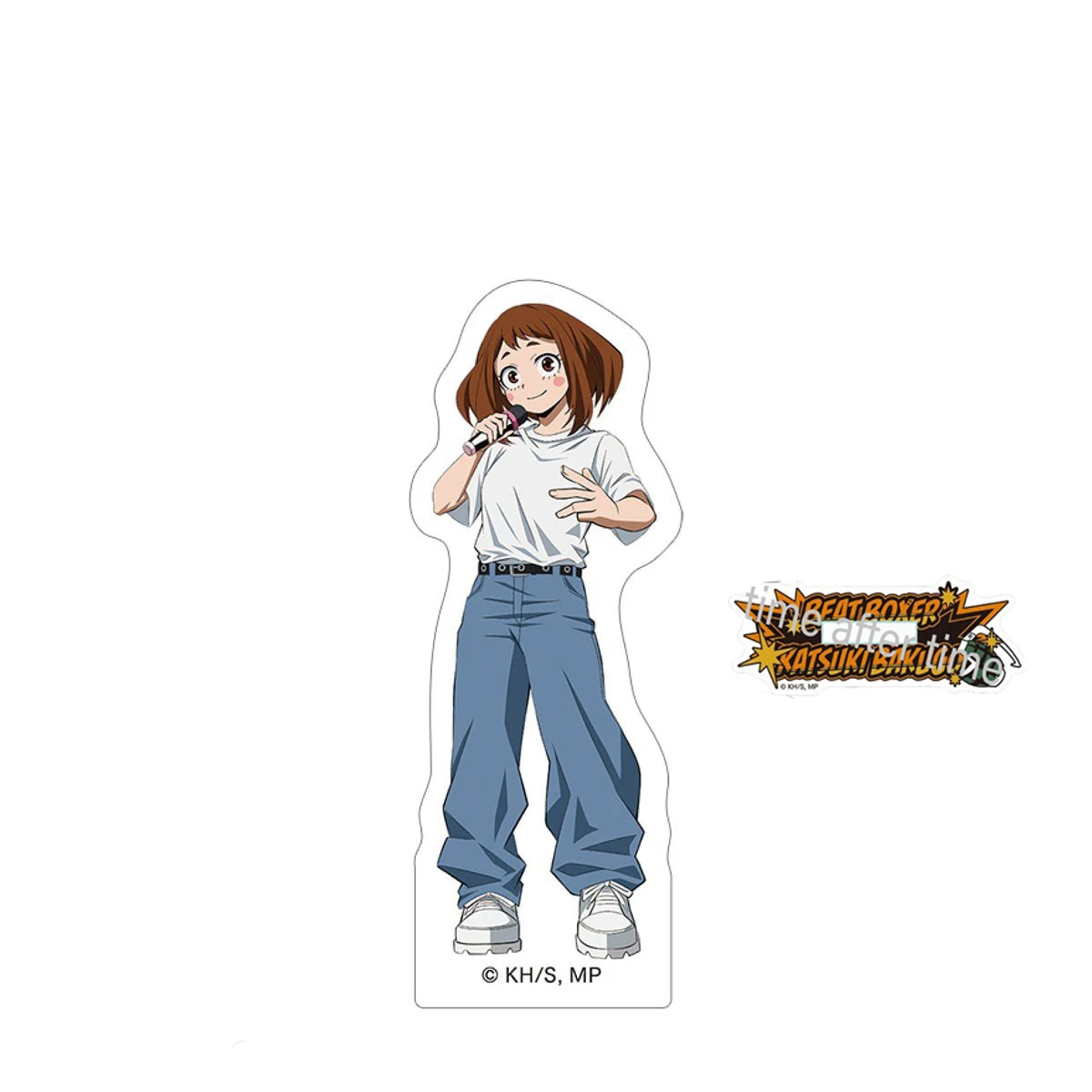 New Japan Anime My Hero Academia Acrylic Stand Model Figure Cosplay Plate Holder Topper Fans Christmas Desk Decor Plate Gift