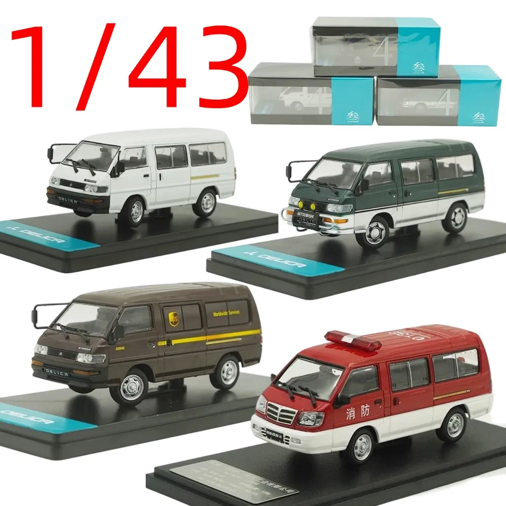 mc-sunyork-diecast-1-43-scale-mitsubishi-delica-bus-model-alloy-mitsubishi-delica-car-model-static-collection-display-piece