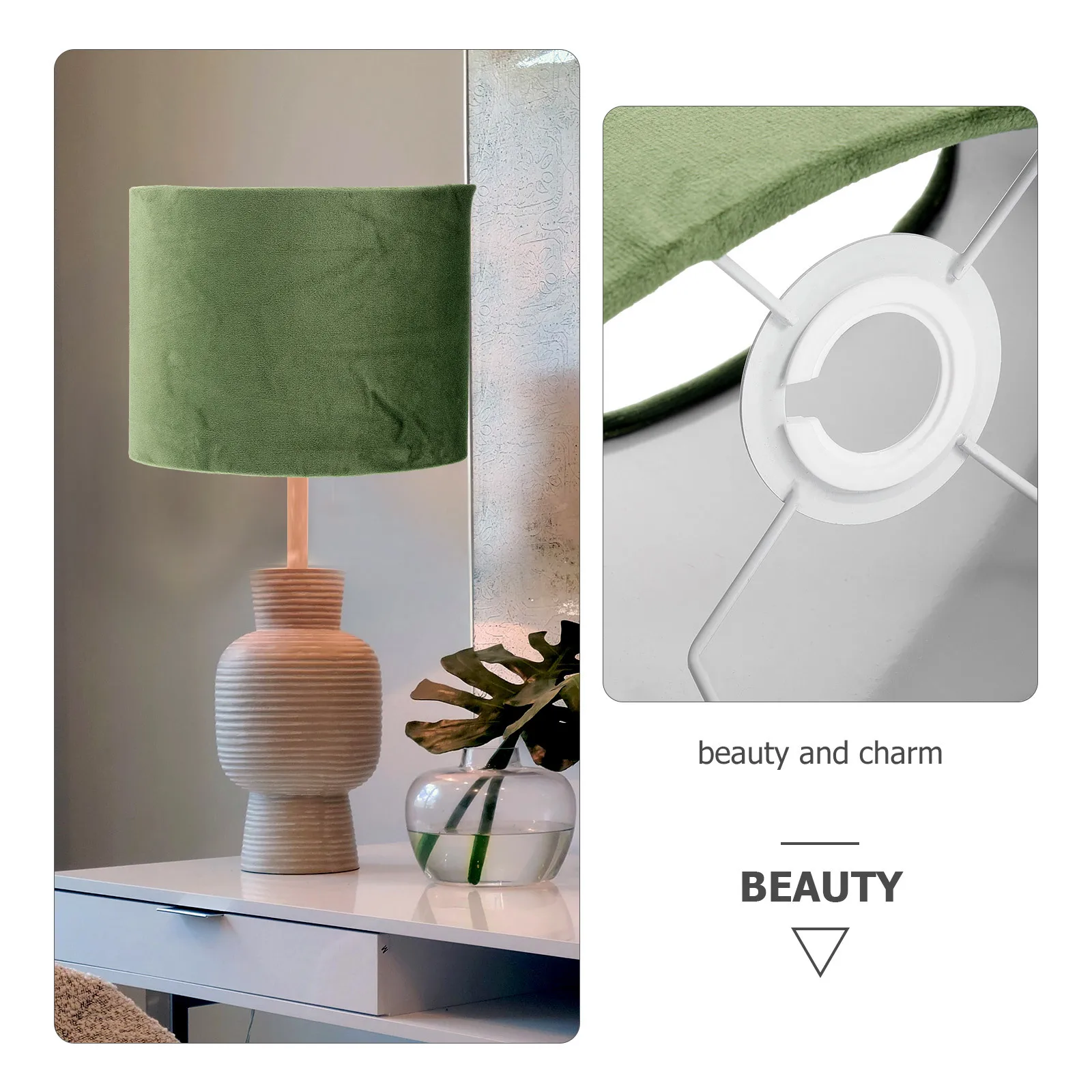 

Oval Lamp Shade Modern Simple Fabric Light Cover For Table Floor Lamp Replacement Home Decorative Lighting Accessory